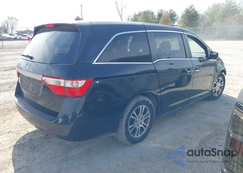 2012 Honda Odyssey Ex-L z USA, uszkodzony, nr VIN 5FNRL5H65CB060351